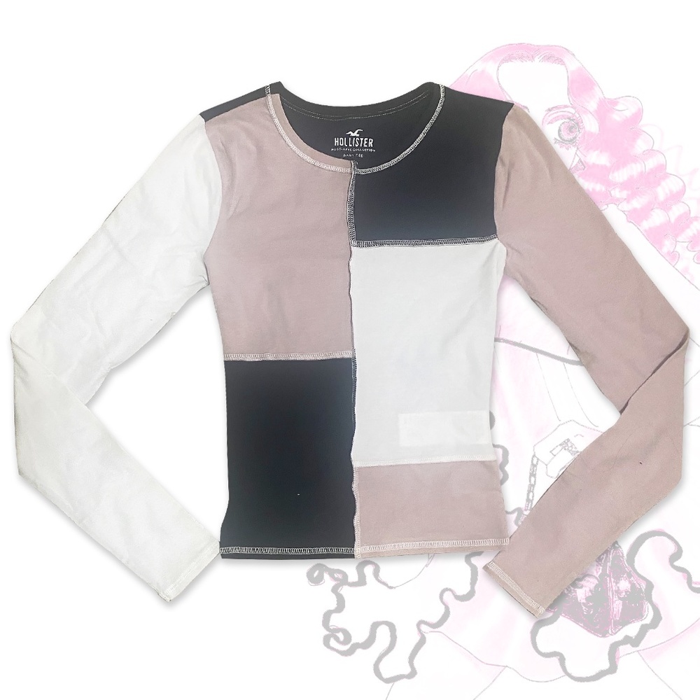 Hollister Patchwork Baby Tee